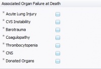 Associated Organ Failure At Death